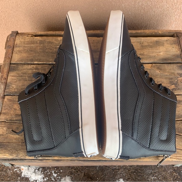 Vans Black SK8-Hi Top Sneakers - Picture 7 of 7